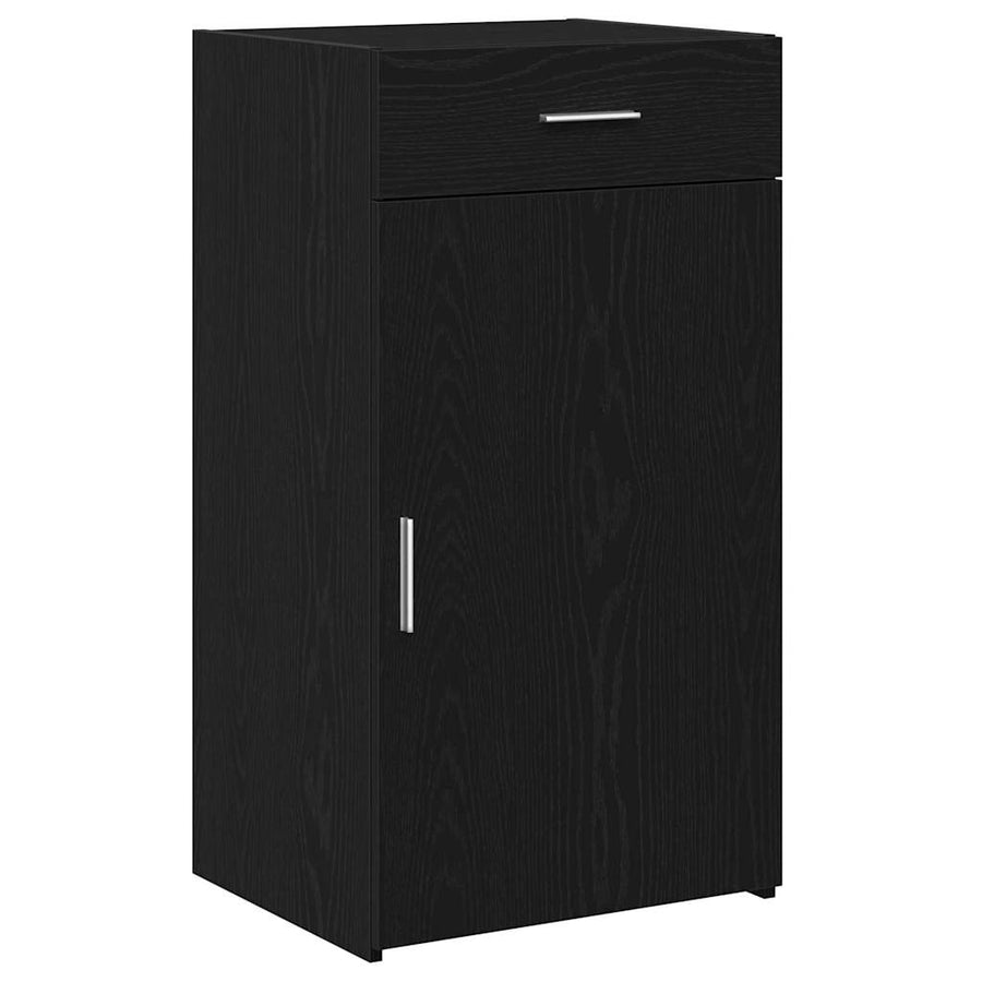 Dressoir met lade Zwart Eiken 50 x 42,5 x 93 cm