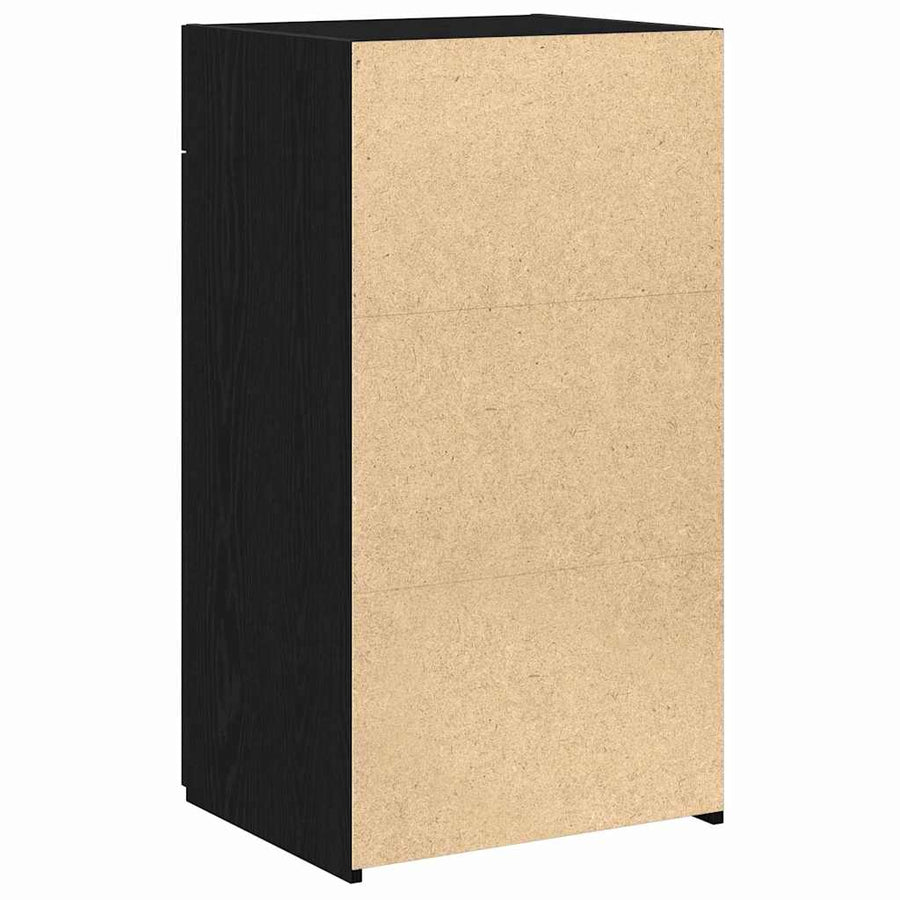 Dressoir met lade Zwart Eiken 50 x 42,5 x 93 cm