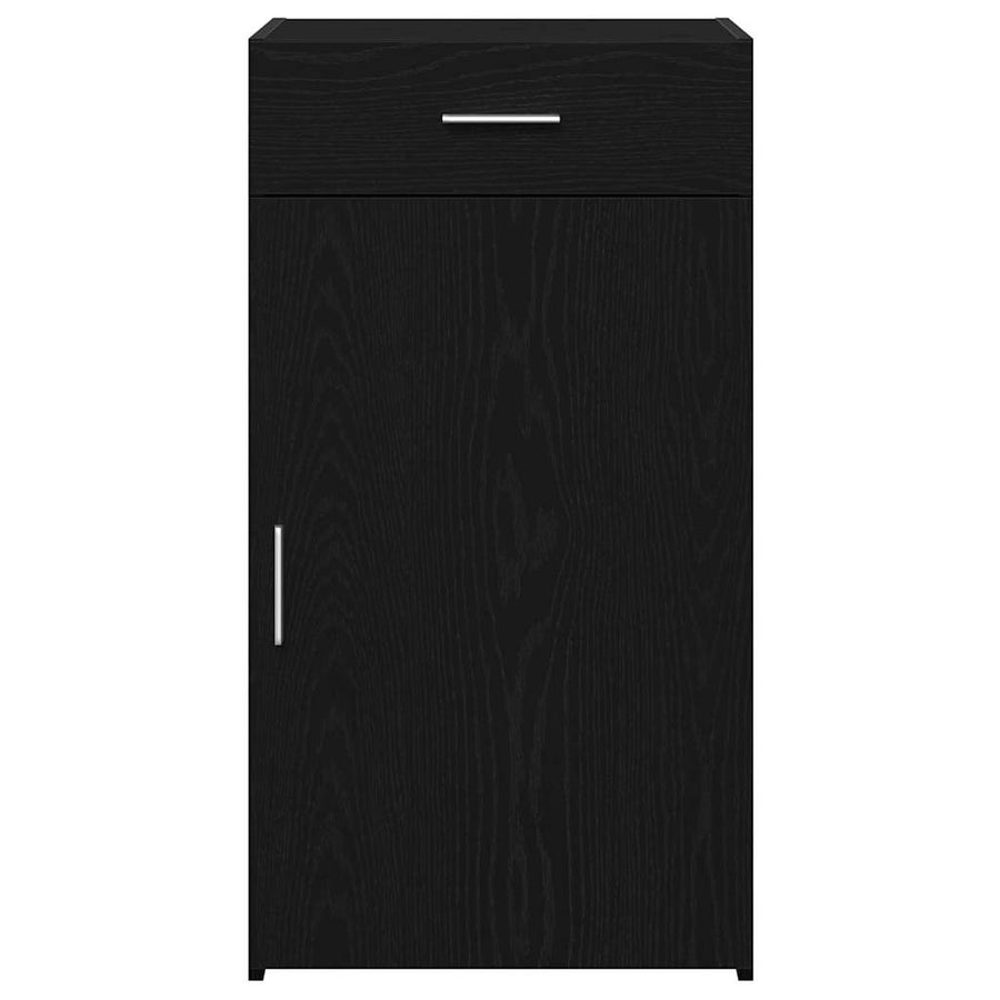 Dressoir met lade Zwart Eiken 50 x 42,5 x 93 cm