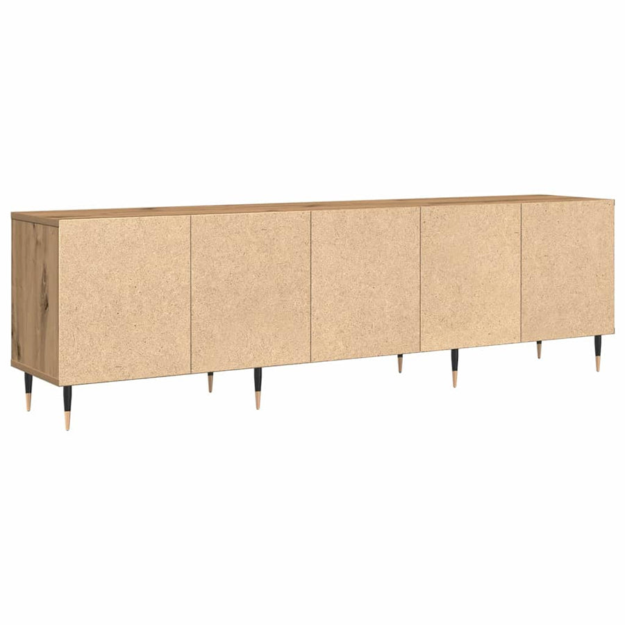 Tv-Kast Artisan Eiken 150 X 30 X 45 Cm Bewerkt Hout artisanaal eikenkleurig