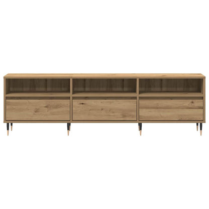 Tv-Kast Artisan Eiken 150 X 30 X 45 Cm Bewerkt Hout artisanaal eikenkleurig