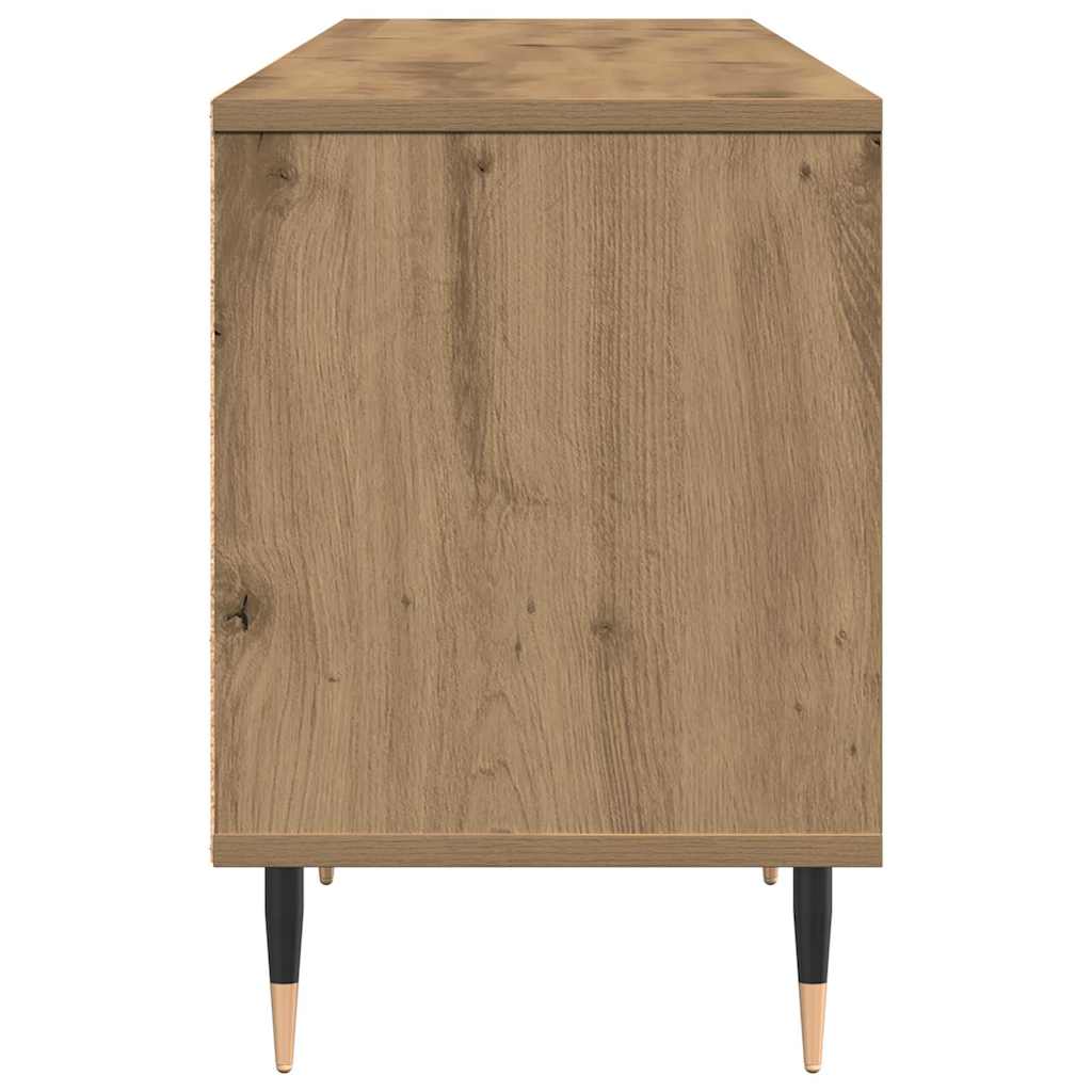 Tv-Kast Artisan Eiken 150 X 30 X 45 Cm Bewerkt Hout artisanaal eikenkleurig