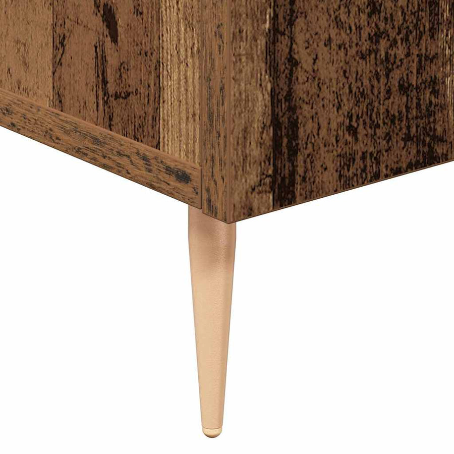 Dressoir Oudhout 90 x 34 x 80 cm Bewerkt hout