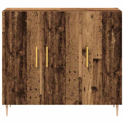 Dressoir Oudhout 90 x 34 x 80 cm Bewerkt hout