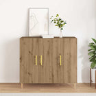 Sideboard Artisan Oak 90 x 34 x 80 cm Engineered wood