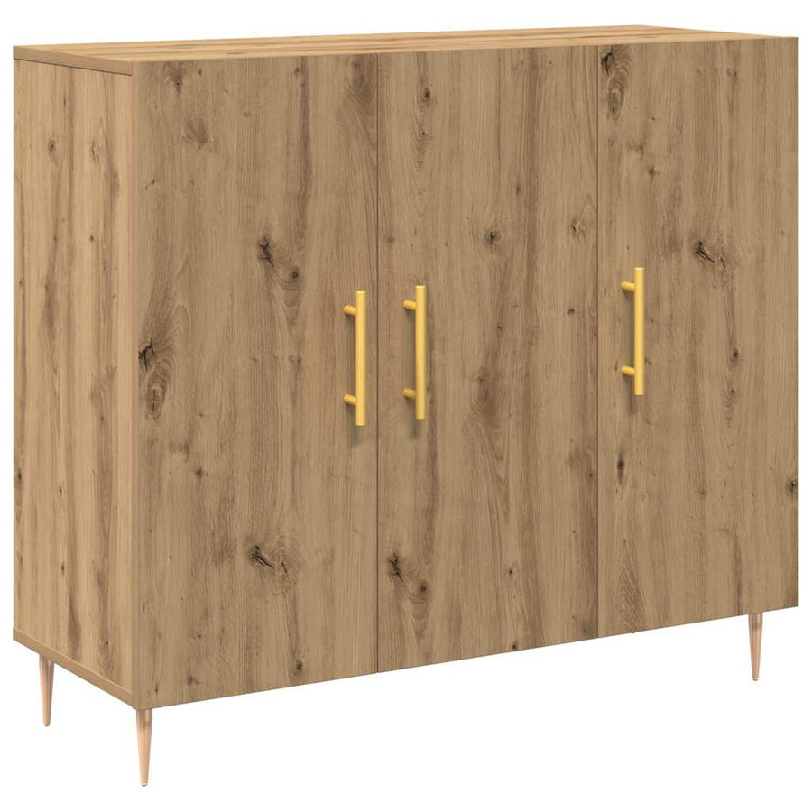 Dressoir Artisan Eiken 90 x 34 x 80 cm Bewerkt hout