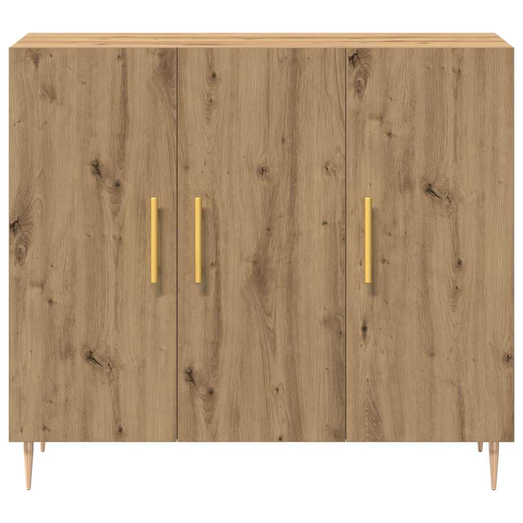 Dressoir Artisan Eiken 90 x 34 x 80 cm Bewerkt hout