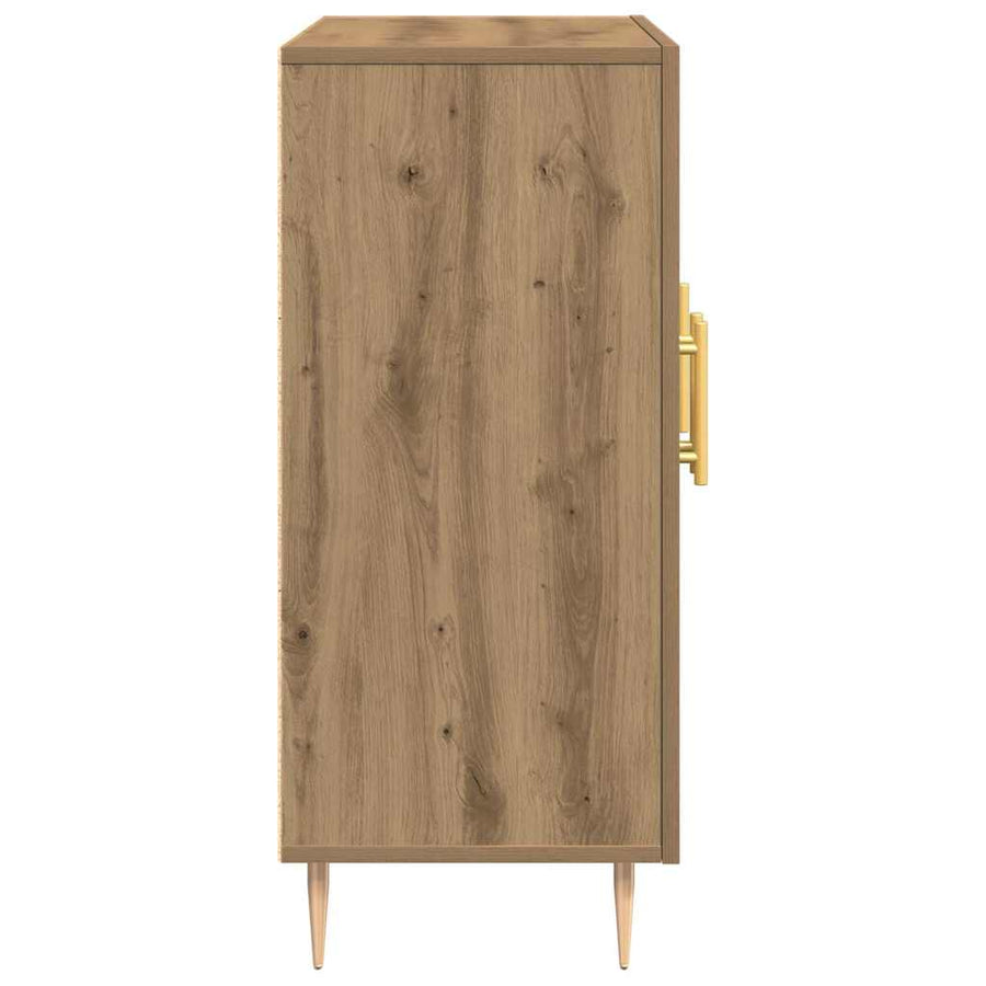 Dressoir Artisan Eiken 90 x 34 x 80 cm Bewerkt hout