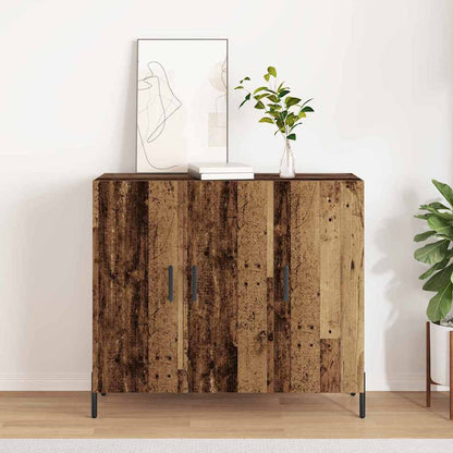 Dressoir Oudhout 90 x 34 x 80 cm Bewerkt hout