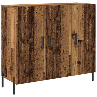 Dressoir Oudhout 90 x 34 x 80 cm Bewerkt hout