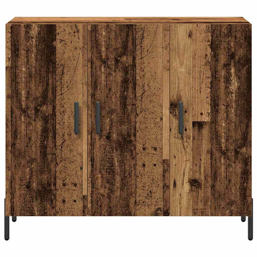 Dressoir Oudhout 90 x 34 x 80 cm Bewerkt hout