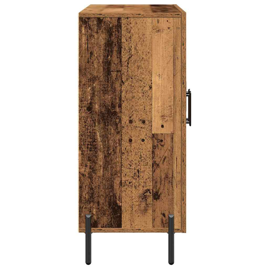 Dressoir Oudhout 90 x 34 x 80 cm Bewerkt hout