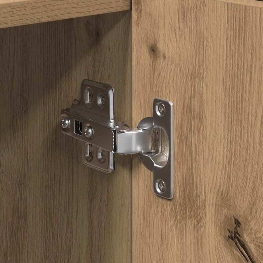 Dressoir Artisan Eiken 90 x 34 x 80 cm Bewerkt hout