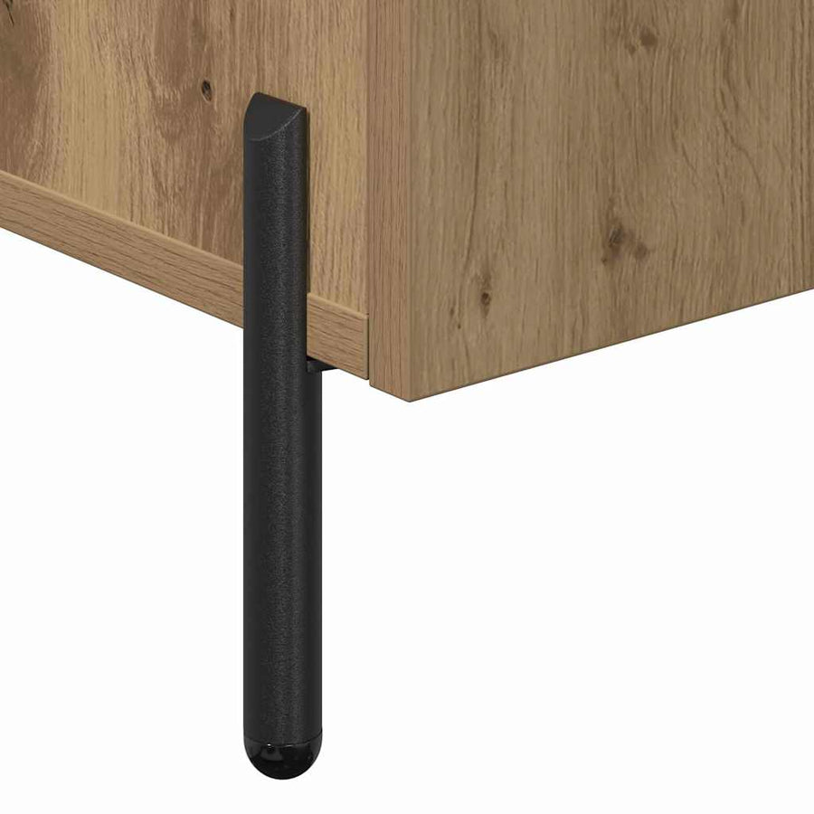 Dressoir Artisan Eiken 90 x 34 x 80 cm Bewerkt hout