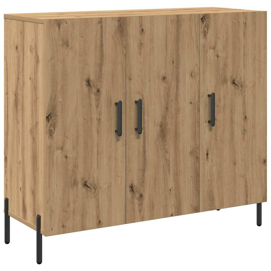 Dressoir Artisan Eiken 90 x 34 x 80 cm Bewerkt hout