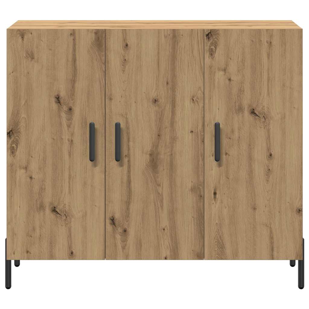 Dressoir Artisan Eiken 90 x 34 x 80 cm Bewerkt hout