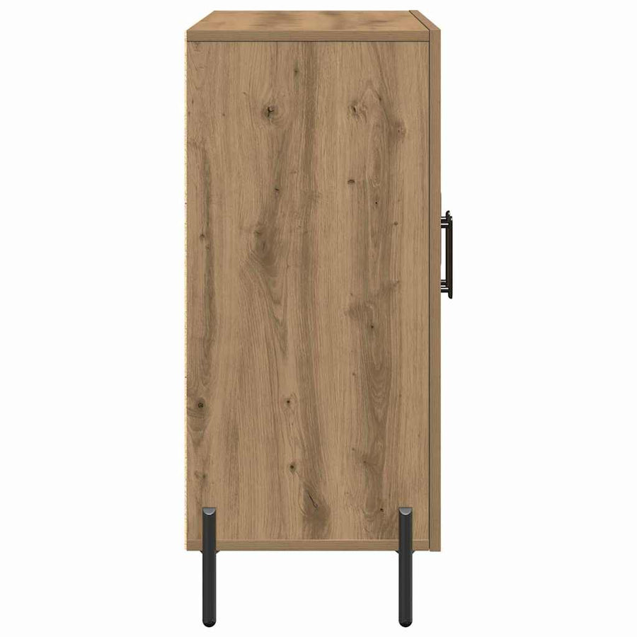 Dressoir Artisan Eiken 90 x 34 x 80 cm Bewerkt hout
