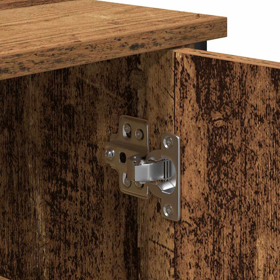 Dressoir Oude Hout 70X30X80 Cm Engineered Hout Oud hout