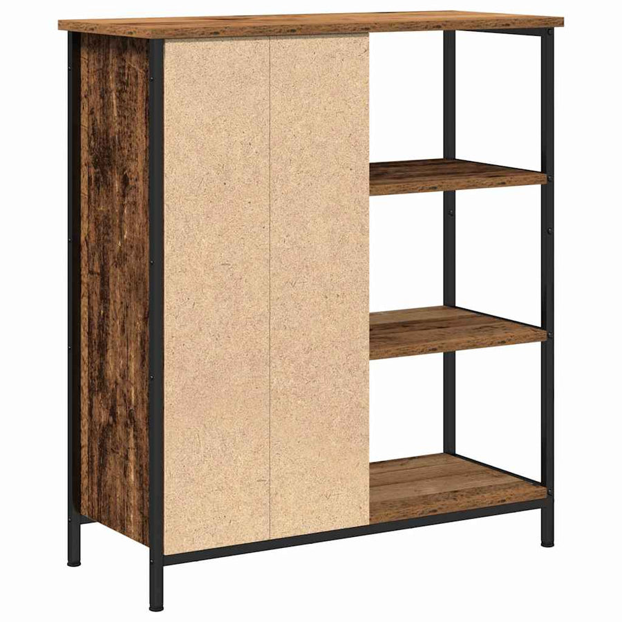 Dressoir Oude Hout 70X30X80 Cm Engineered Hout Oud hout