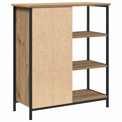 Sideboard Artisan Eiken 70X30X80 Cm Geengineerd Hout artisanaal eikenkleurig