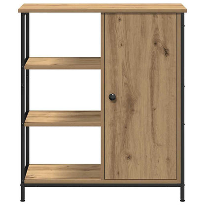 Sideboard Artisan Eiken 70X30X80 Cm Geengineerd Hout artisanaal eikenkleurig
