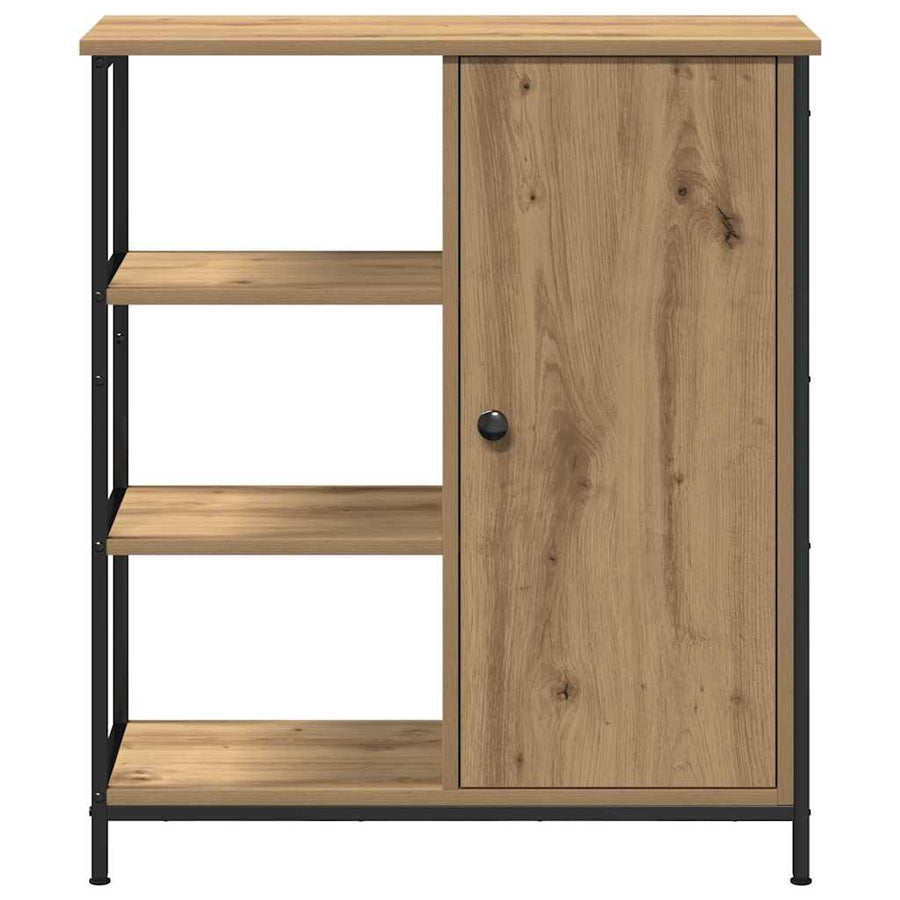 Sideboard Artisan Eiken 70X30X80 Cm Geengineerd Hout artisanaal eikenkleurig