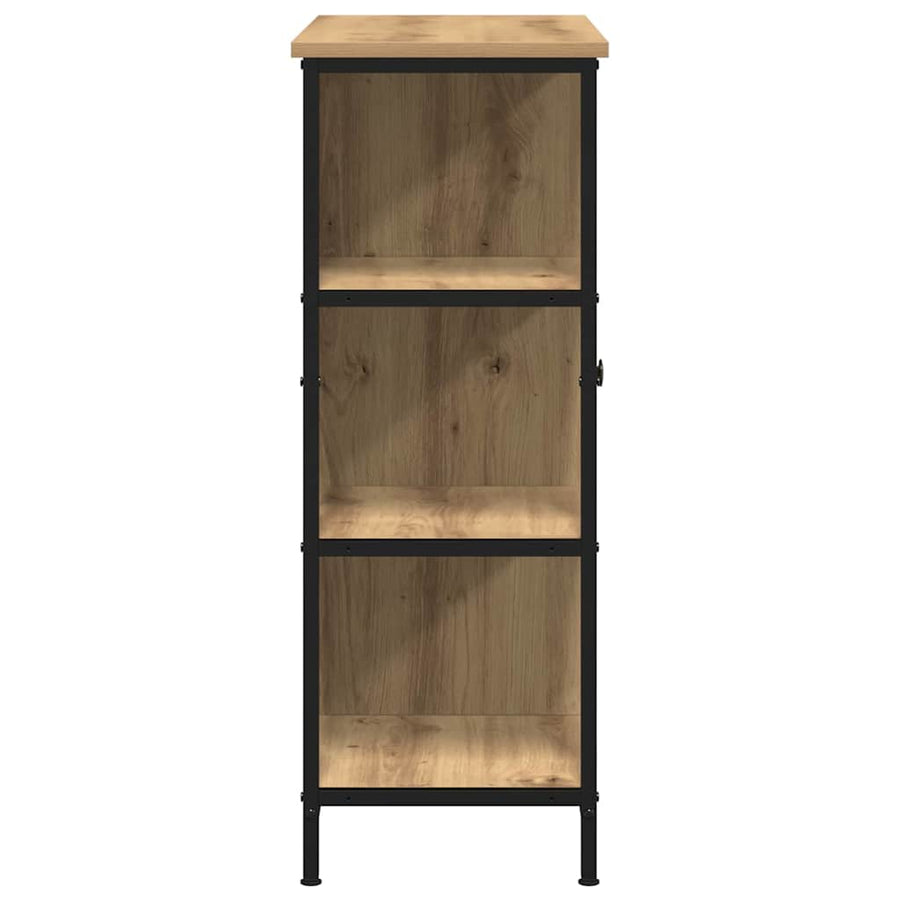Sideboard Artisan Eiken 70X30X80 Cm Geengineerd Hout artisanaal eikenkleurig