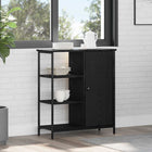 Sideboard Black Oak 70 x 30 x 80 cm