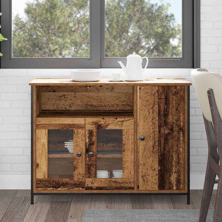 Dressoir Oudhout 100 x 35 x 75 cm