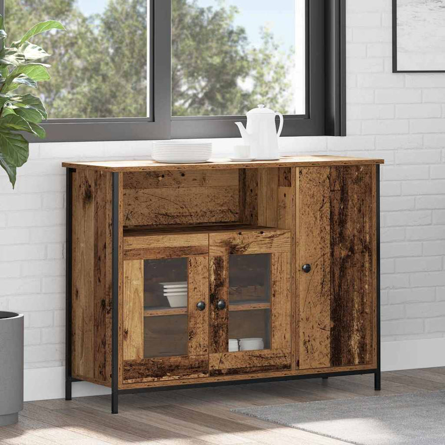 Dressoir Oudhout 100 x 35 x 75 cm