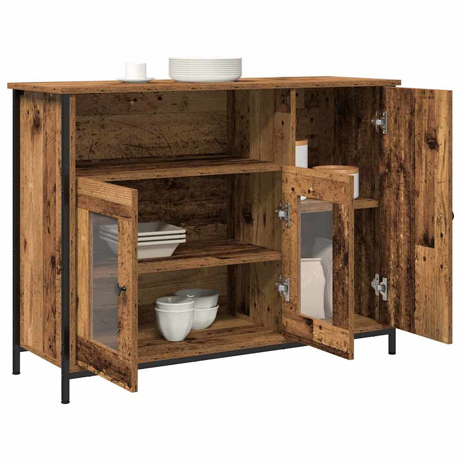 Dressoir Oudhout 100 x 35 x 75 cm