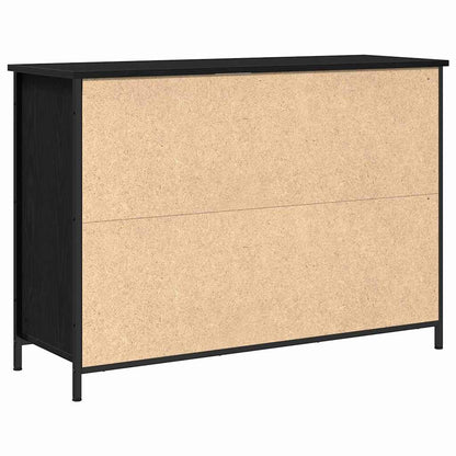 Dressoir Zwart Eiken 100 x 35 x 70 cm