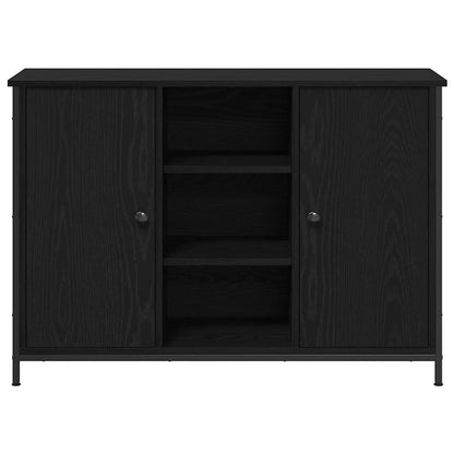 Dressoir Zwart Eiken 100 x 35 x 70 cm