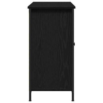 Dressoir Zwart Eiken 100 x 35 x 70 cm