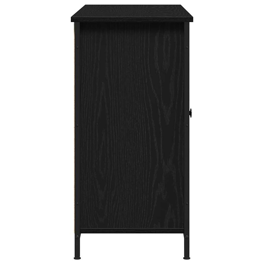 Dressoir Zwart Eiken 100 x 35 x 70 cm