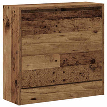 Schoenenkast met plank Oudhout 60 x 21 x 57 cm Bewerkt hout