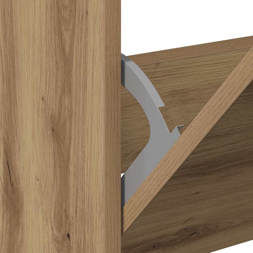 Schoenenkast Artisan Eiken 60 x 21 x 57 cm Bewerkt hout