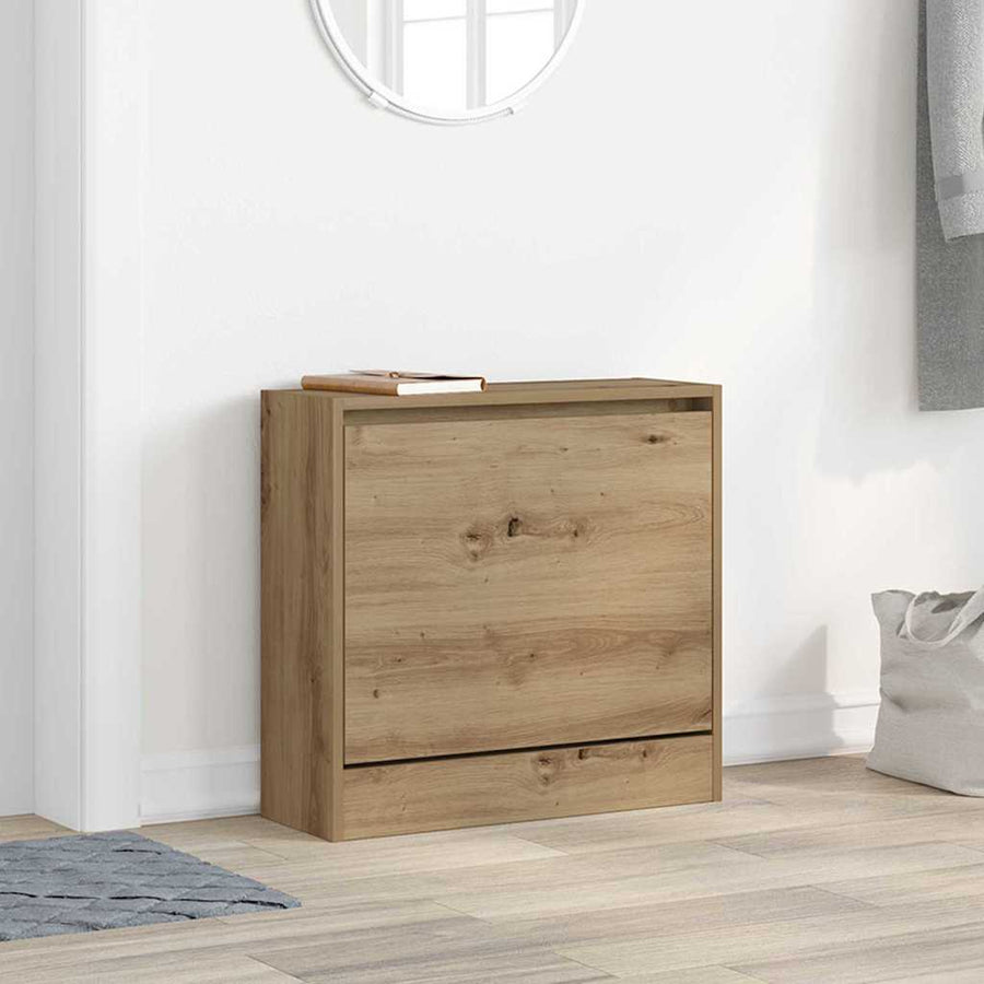 Schoenenkast Artisan Eiken 60 x 21 x 57 cm Bewerkt hout