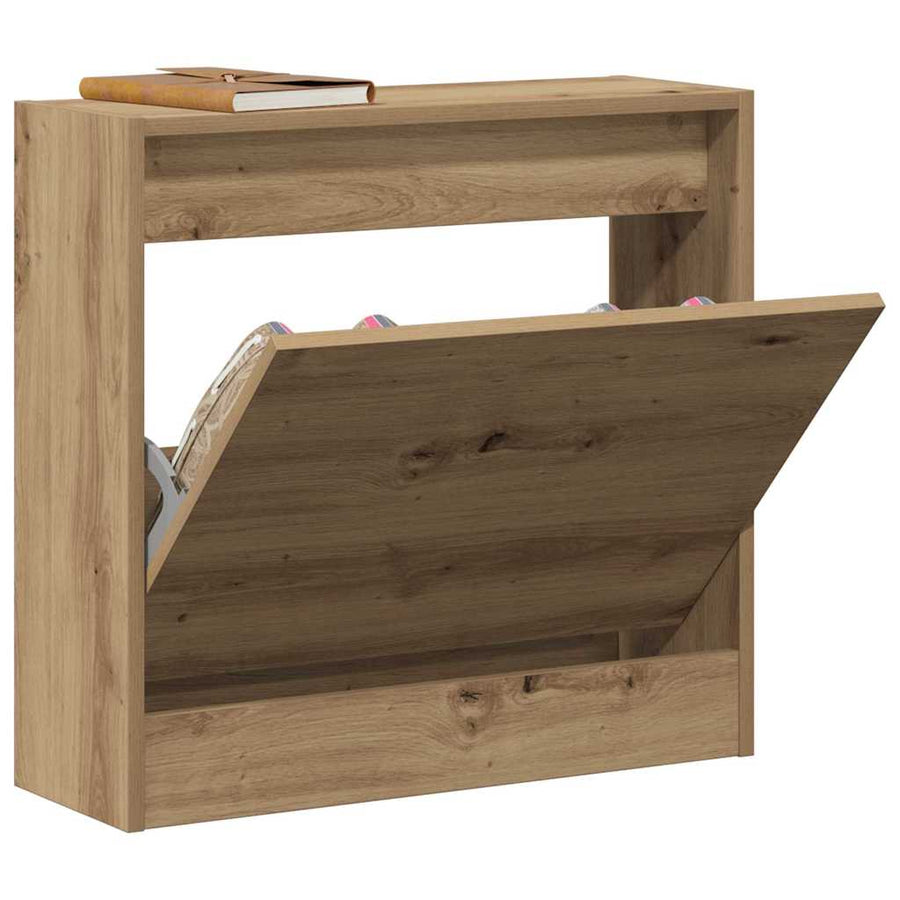 Schoenenkast Artisan Eiken 60 x 21 x 57 cm Bewerkt hout