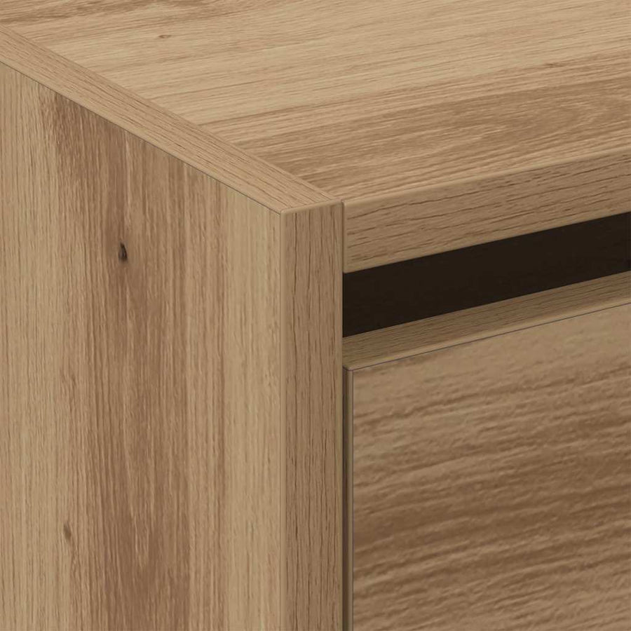 Schoenenkast Artisan Eiken 80 x 21 x 125,5 cm Bewerkt hout