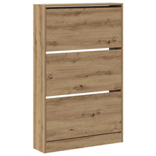 Schoenenkast Artisan Eiken 80 x 21 x 125,5 cm Bewerkt hout