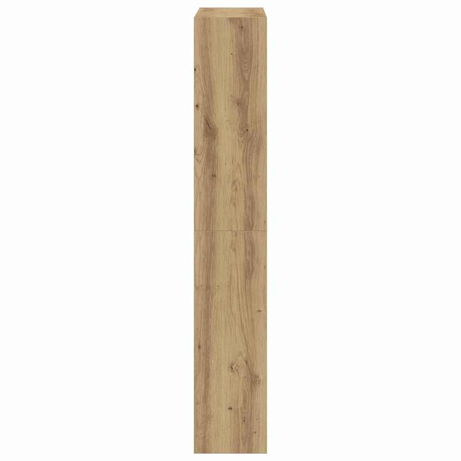 Schoenenkast Artisan Eiken 80 x 21 x 125,5 cm Bewerkt hout