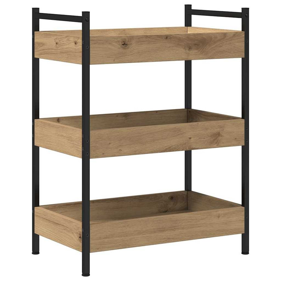 Keuken Trolley Artisan Eiken 50 x 30 x 70 cm Bewerkt hout