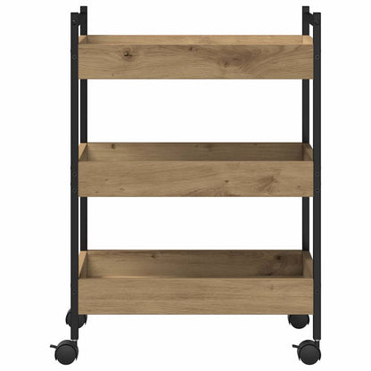 Keuken Trolley Artisan Eiken 50 x 30 x 70 cm Bewerkt hout