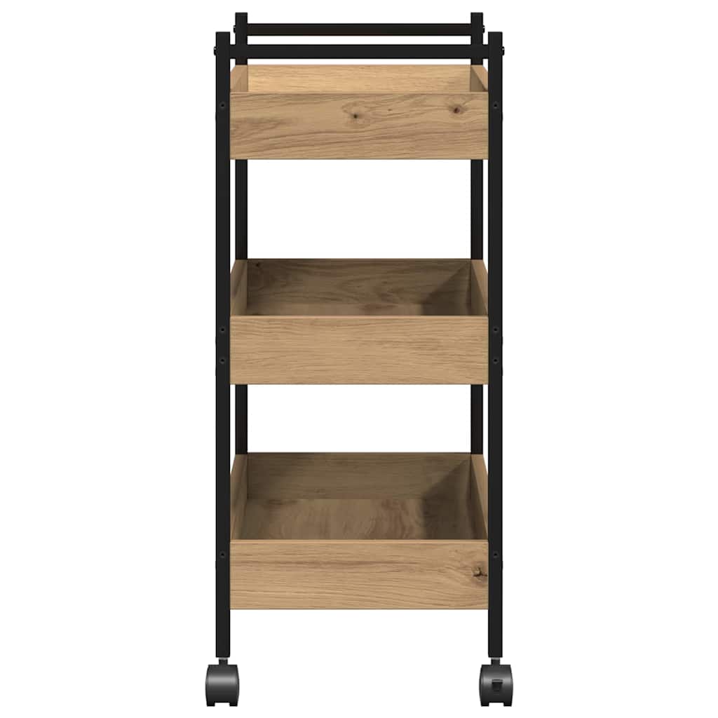 Keuken Trolley Artisan Eiken 50 x 30 x 70 cm Bewerkt hout