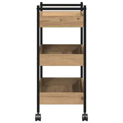 Keuken Trolley Artisan Eiken 50 x 30 x 70 cm Bewerkt hout