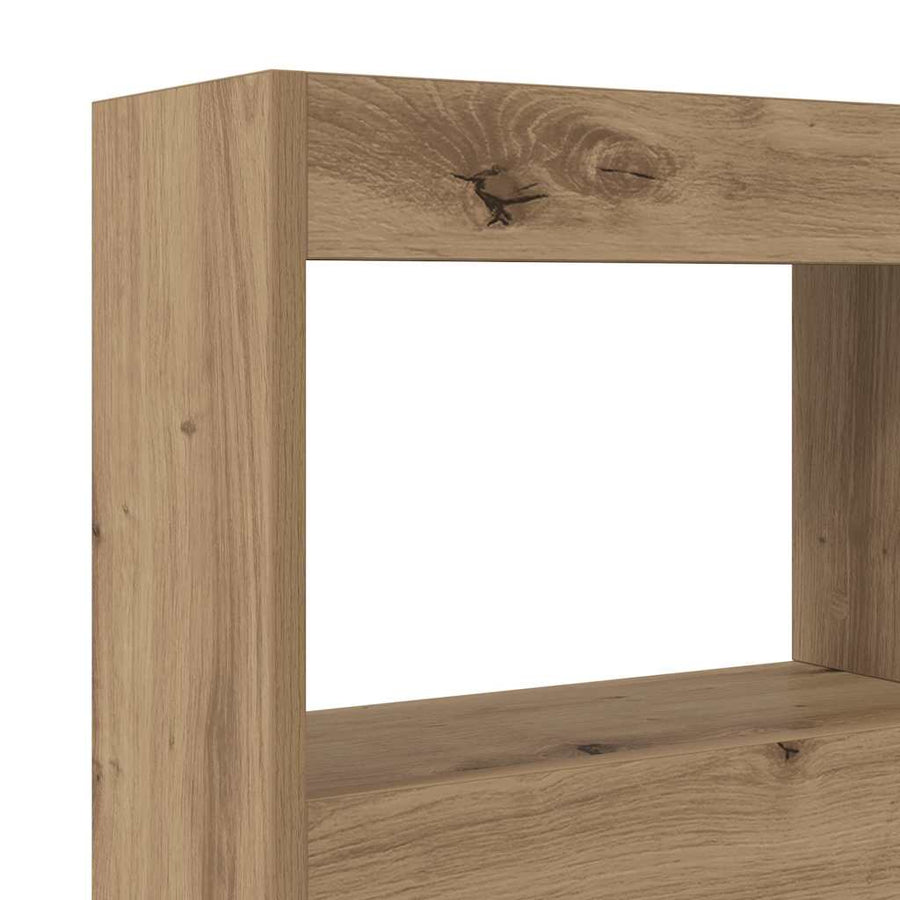Hoofdbord Artisan Eiken 120 x 17 x 102 cm Bewerkt hout