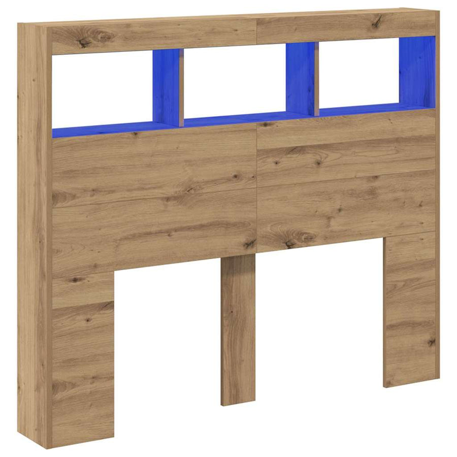 Hoofdbord Artisan Eiken 120 x 17 x 102 cm Bewerkt hout
