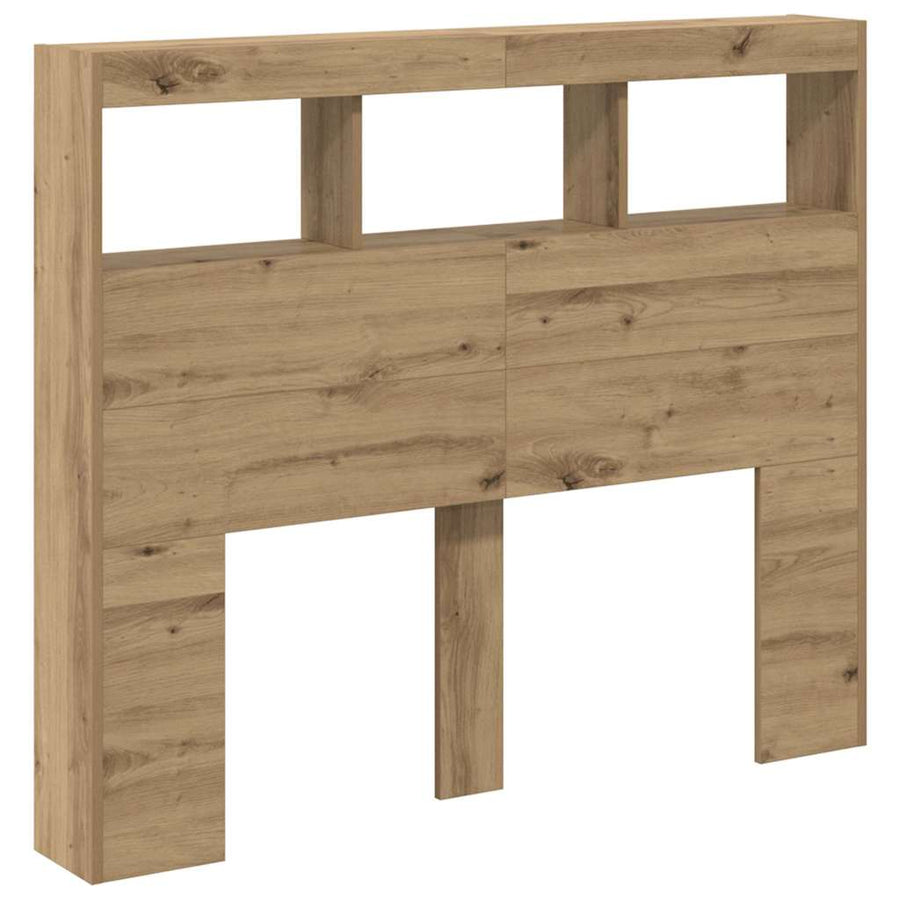 Hoofdbord Artisan Eiken 120 x 17 x 102 cm Bewerkt hout