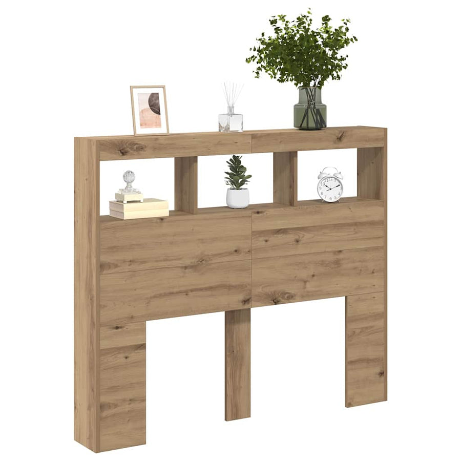 Hoofdbord Artisan Eiken 120 x 17 x 102 cm Bewerkt hout
